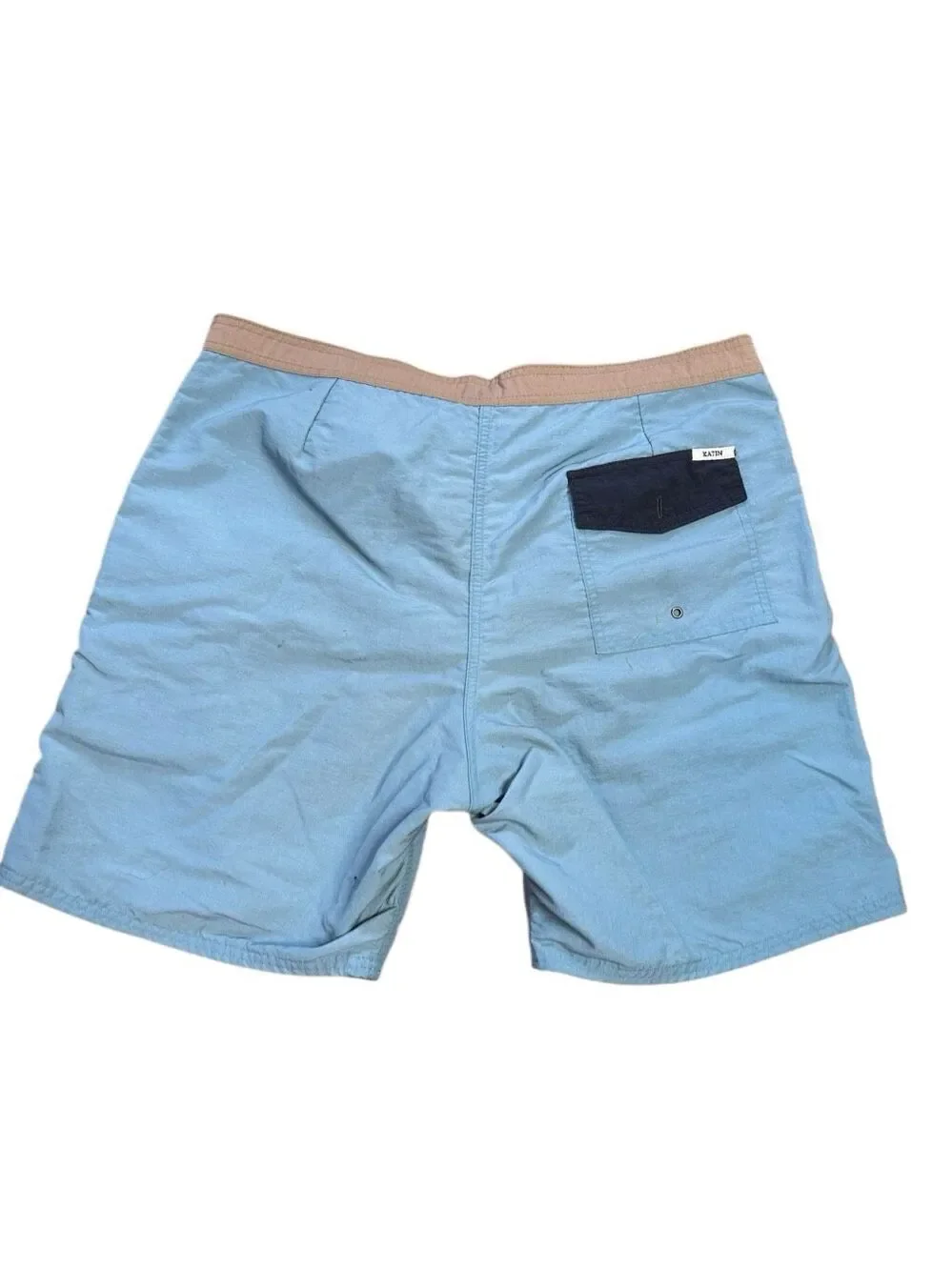 Katin OG Vintage Board Shorts Blue size 38 6.5” inseam
